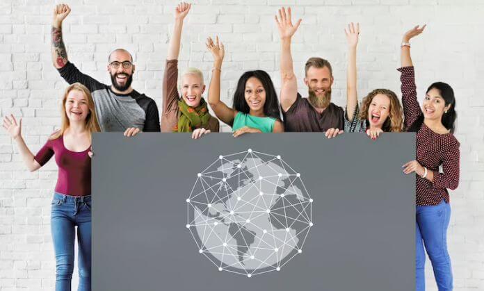 Mens and Womens enjoying the international youth day