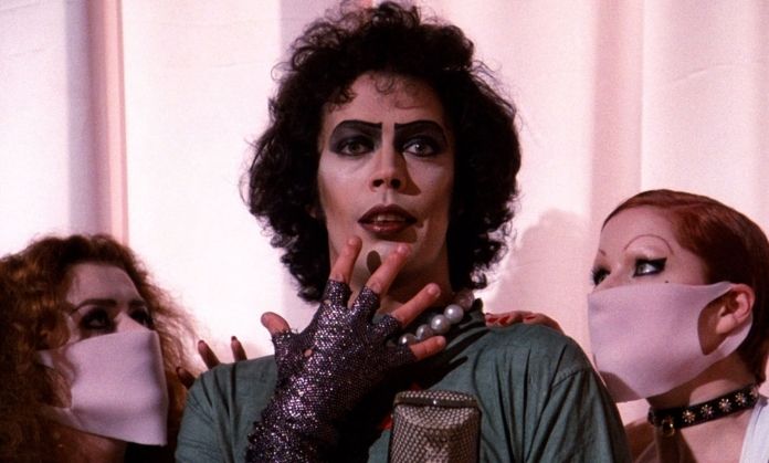 The Rocky Horror Picture Show Movie cover. Halloween