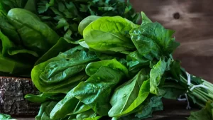 Green Spinach for hair growth