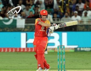 Luke Ronchi wearing red cloth