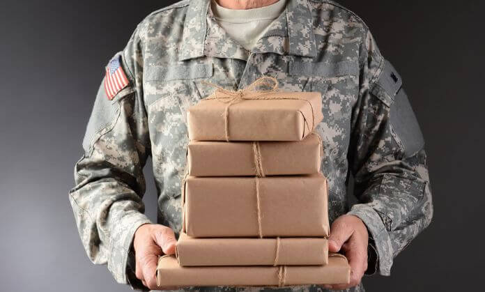 Giving Care Packages for Soldiers on Memorial Day